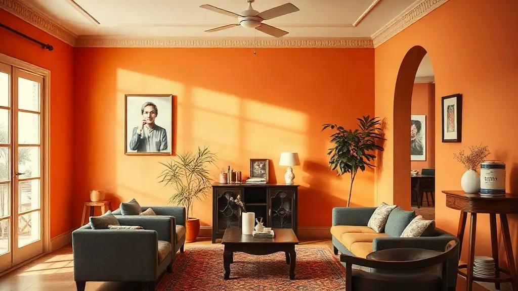 Unleash Creativity: Art-Inspired Home Colours for Tamil Nadu