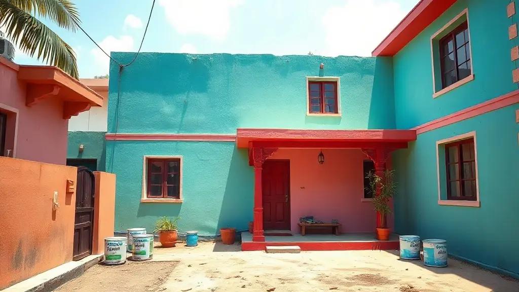 Best Exterior Paint Colours for Homes in Tamil Nadu
