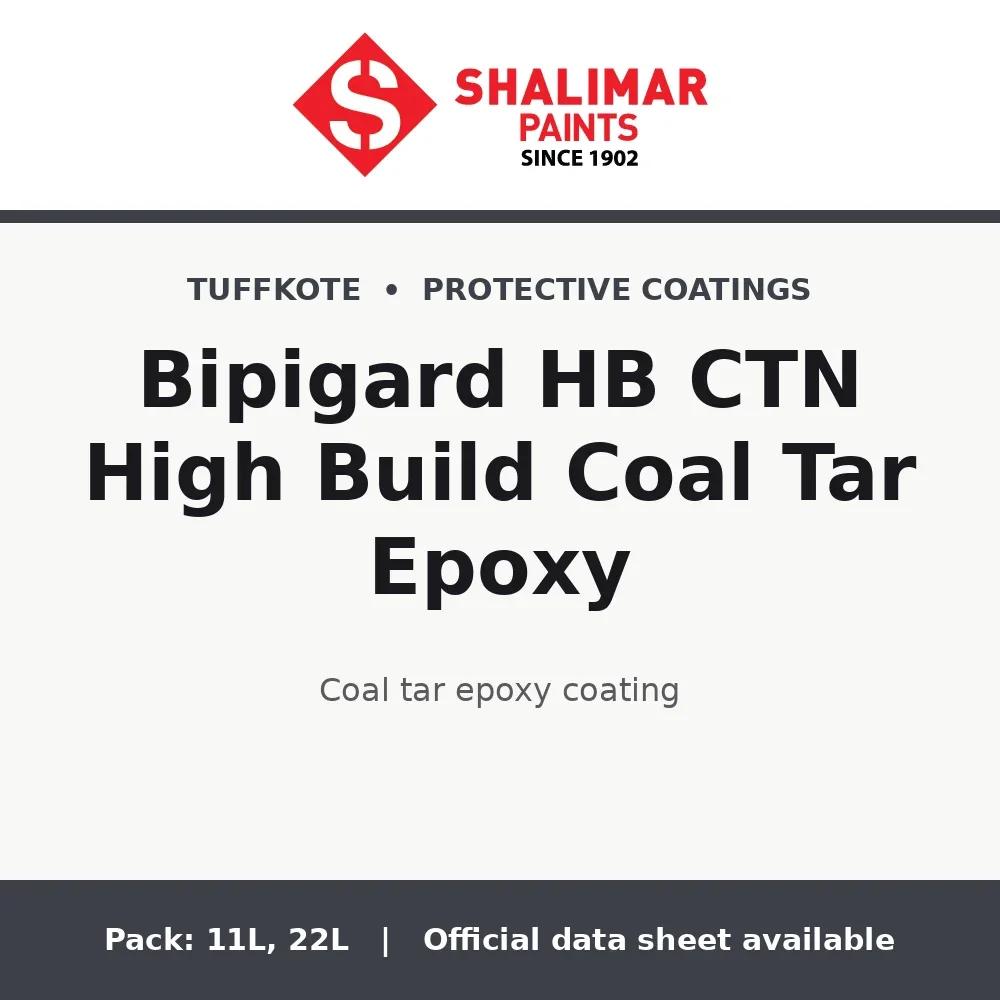 Shalimar Bipigard HB CTN High Build Coal Tar Epoxy