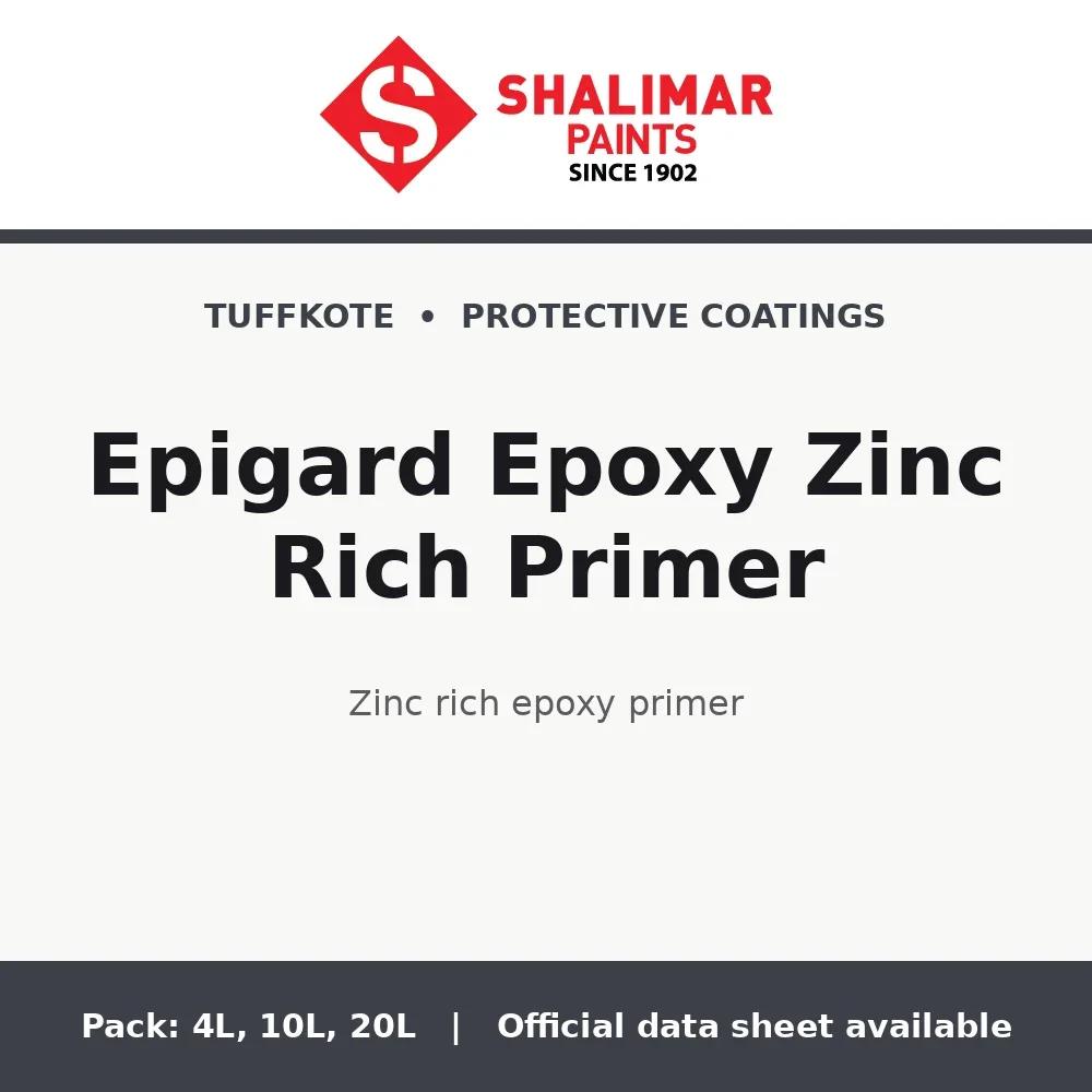 Shalimar Epigard Epoxy Zinc Rich Primer