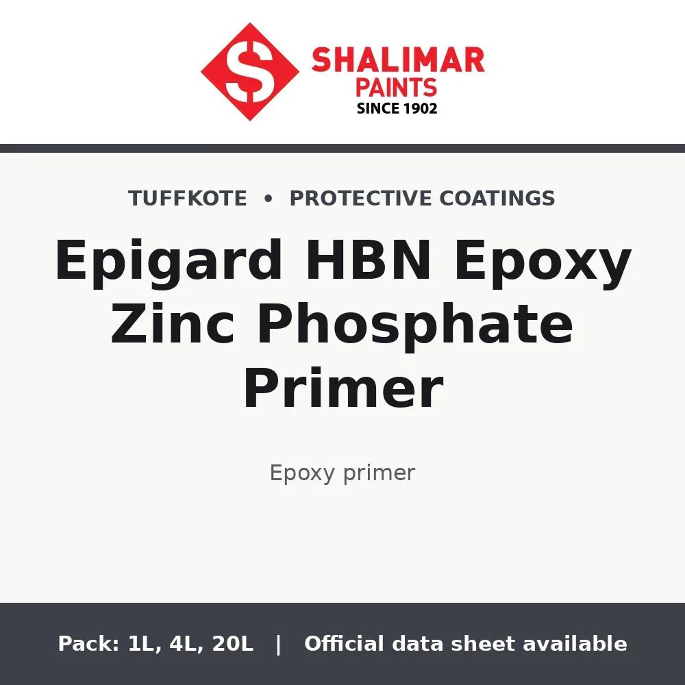 Shalimar Epigard HBN Epoxy Zinc Phosphate Primer