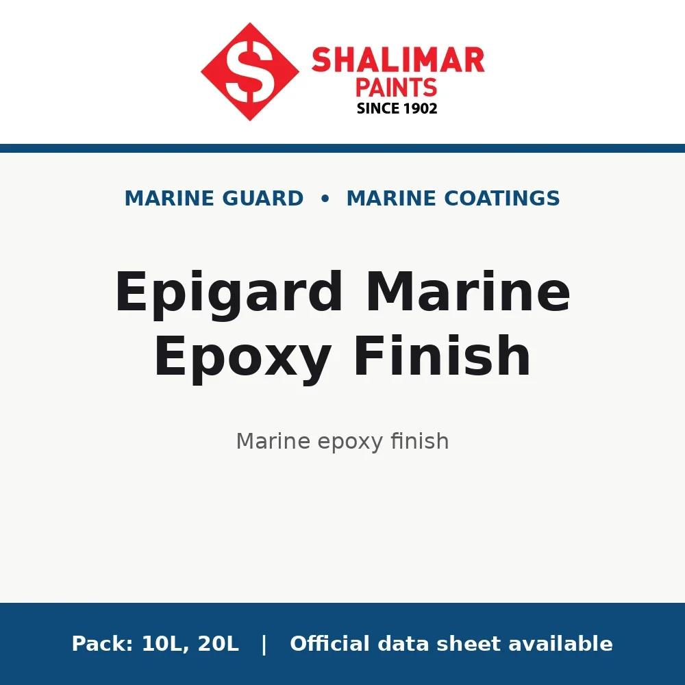 Shalimar Epigard Marine Epoxy Finish