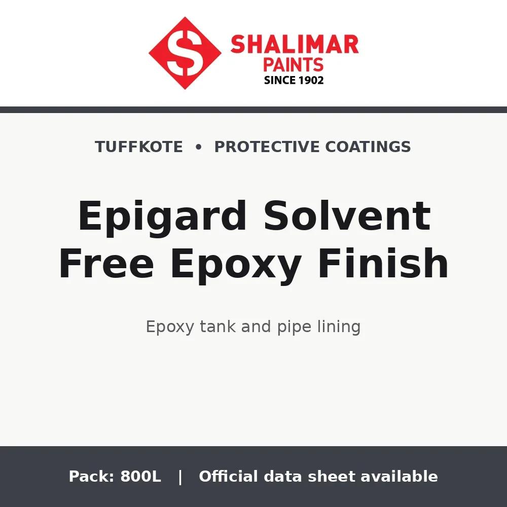 Shalimar Epigard Solvent Free Epoxy Finish