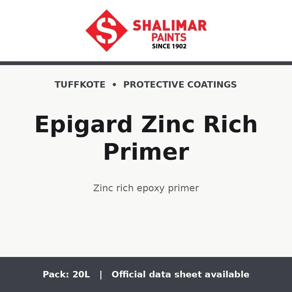 Shalimar Epigard Zinc Rich Primer