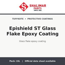 Shalimar Epishield ST Glass Flake Epoxy Coating - glass flake epoxy coating by Shalimar Paints, 15L pack