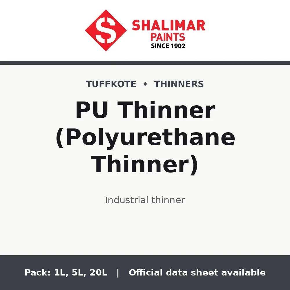 Shalimar PU Thinner (Polyurethane Thinner)