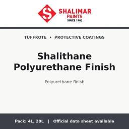 Shalimar Shalithane Polyurethane Finish - polyurethane finish by Shalimar Paints, 20L, 4L pack