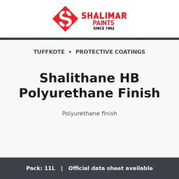 Shalimar Shalithane HB Polyurethane Finish - polyurethane finish by Shalimar Paints, 11L pack