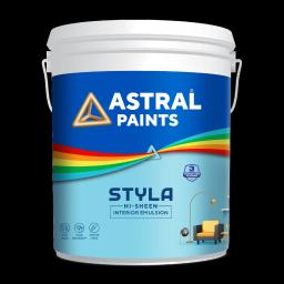 Astral Styla Hi-Sheen Interior Emulsion wall paint pack