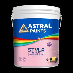 Astral Styla Popular Interior Emulsion paint container