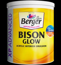 Berger Bison Glow soft sheen interior emulsion