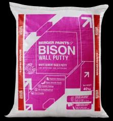 Berger Bison Wall Putty white cement putty bag