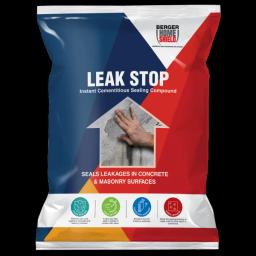 Berger HomeShield Leakstop rapid set plugging mortar