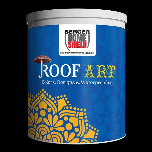 Berger HomeShield Roof Art decorative terrace waterproof coating