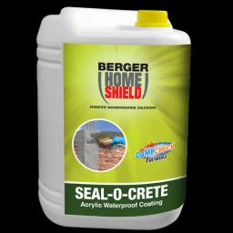 Berger HomeShield Seal-O-Crete acrylic waterproof repair coating