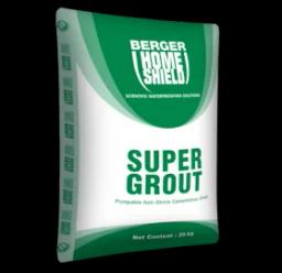 Berger HomeShield Super Grout non-shrink cement grout bag