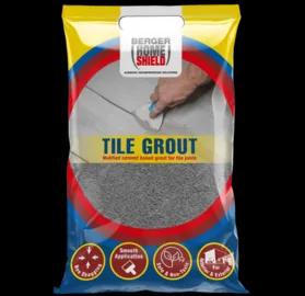 Berger HomeShield Tile Grout cement grout pack