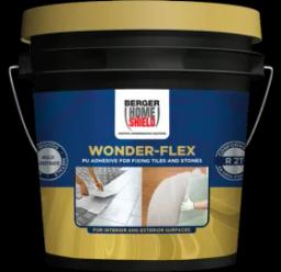 Berger HomeShield Wonder-Flex polyurethane tile adhesive