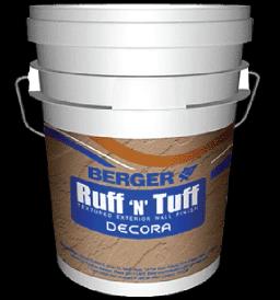 Berger Ruff and Tuff Decora Rollercoat exterior texture