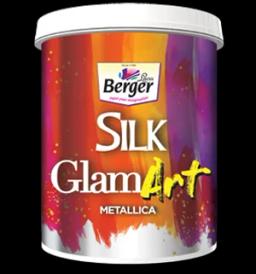 Berger Silk GlamArt Metallica metallic wall paint