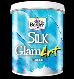 Berger Silk GlamArt Stucco textured wall finish