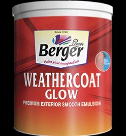 Berger Weathercoat Glow exterior wall paint