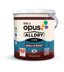 Birla Opus Alldry Wall n Roof 14 waterproof coating