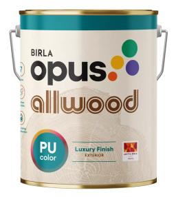 Birla Opus Allwood PU Color Exterior wood finish pack