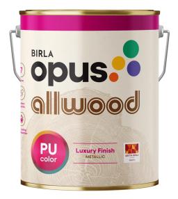 Birla Opus Allwood PU Color Metallic wood finish pack