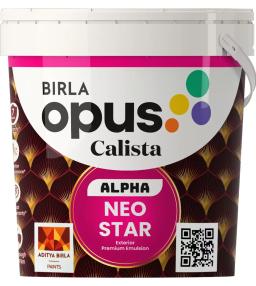 Birla Opus Calista Alpha Neo Star exterior paint pack