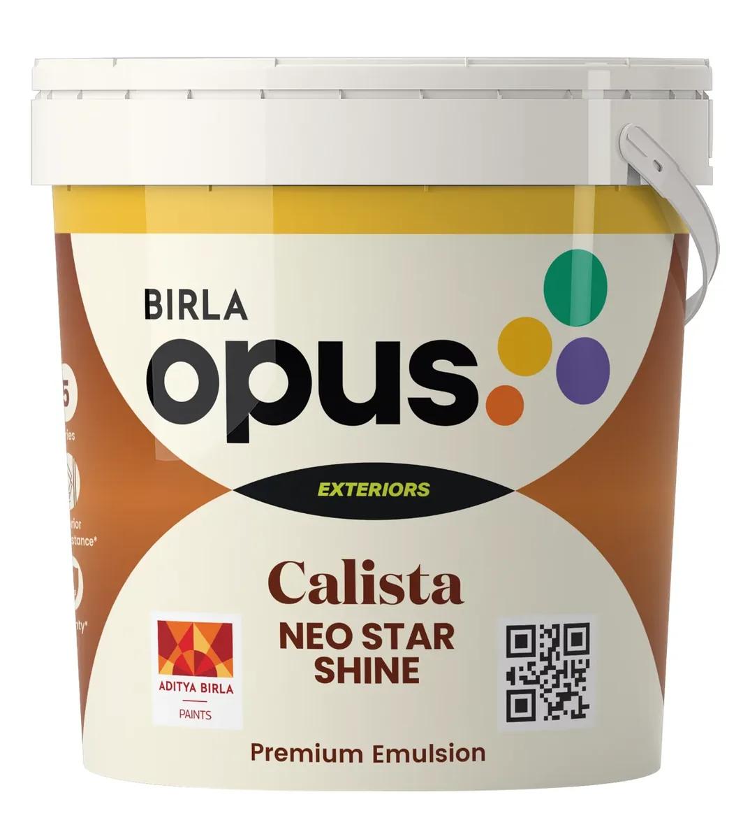 Birla Opus Calista Neo Star Shine exterior emulsion pack