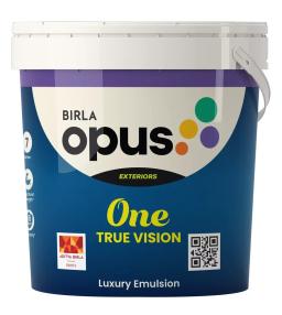 Birla Opus One True Vision exterior emulsion pack