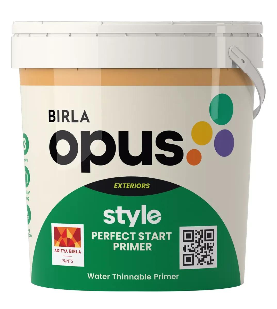 Birla Opus Style Perfect Start exterior primer pack
