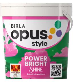 Birla Opus Style Power Bright Shine exterior emulsion pack