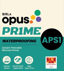 Birla Opus Prime APS1 solvent based bitumen primer pack