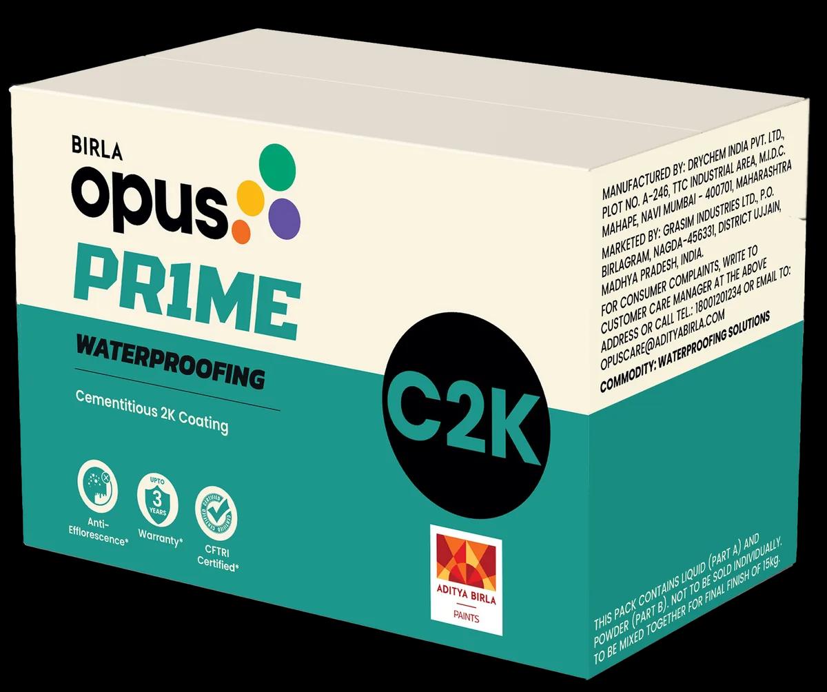 Birla Opus Prime C2K Cementitious 2K Coating
