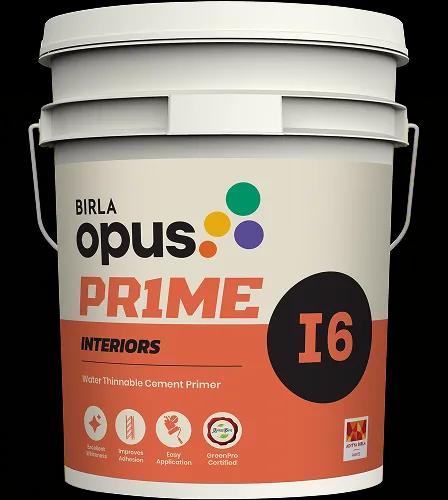 Birla Opus Prime I6 Interior Water Thinnable Cement Primer
