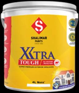 Shalimar Xtra Tough exterior emulsion pack