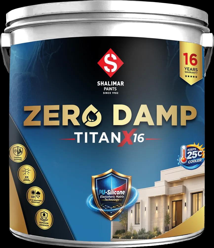 Shalimar Zero Damp Titan X16 waterproof membrane pack