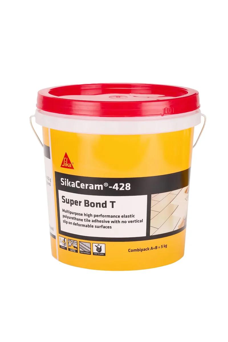 SikaCeram 428 Super Bond T polyurethane tile adhesive set