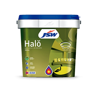 JSW Paints Halo Interior emulsion - any colour one price