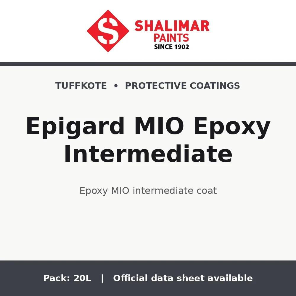 Shalimar Epigard MIO Epoxy Intermediate - epoxy MIO intermediate coat by Shalimar Paints, 20L pack