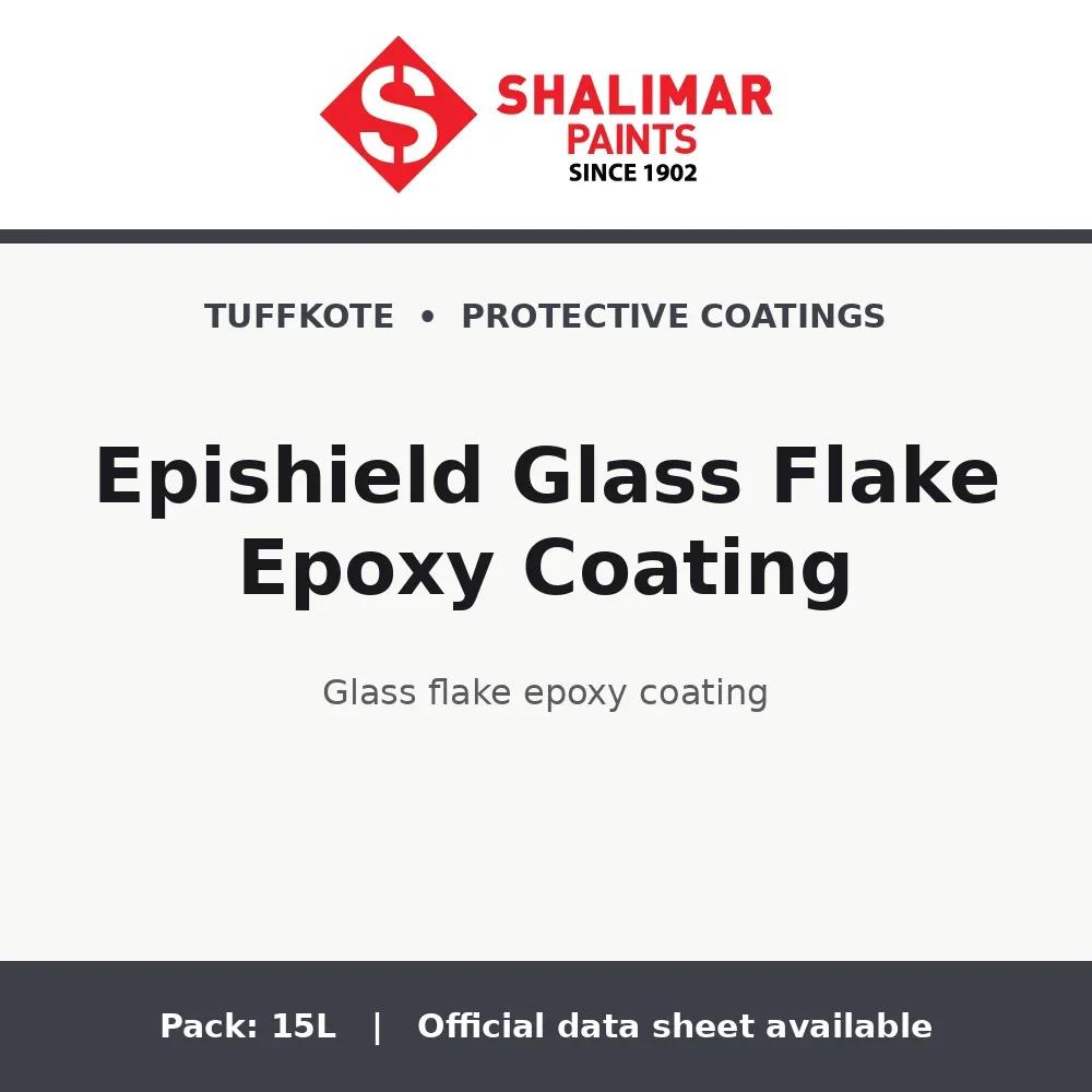 Shalimar Epishield Glass Flake Epoxy Coating - glass flake epoxy coating by Shalimar Paints, 15L pack