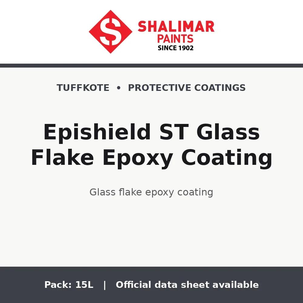 Shalimar Epishield ST Glass Flake Epoxy Coating - glass flake epoxy coating by Shalimar Paints, 15L pack