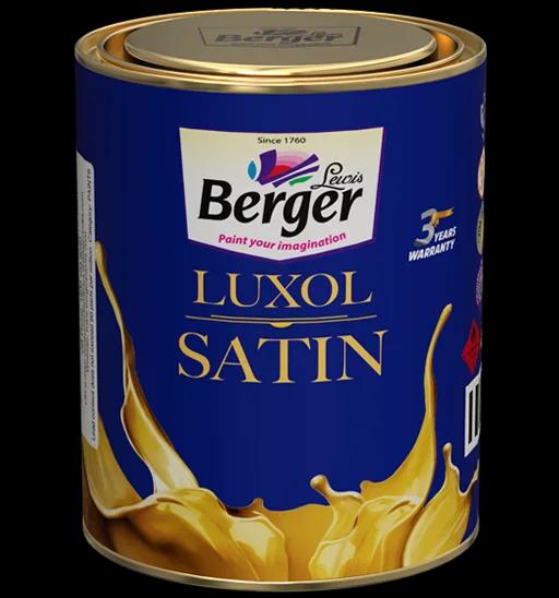 Berger Luxol Satin Enamel washable satin finish paint