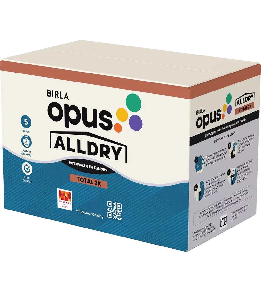 Birla Opus Alldry Total 2K waterproof coating pack