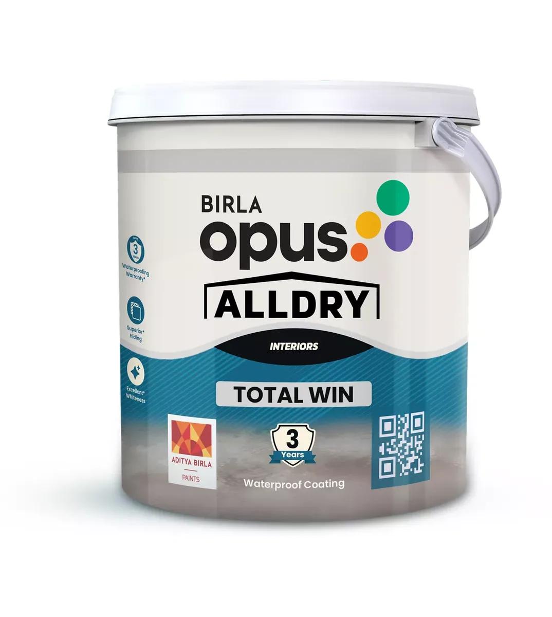 Birla Opus Alldry Total Win interior waterproofing primer