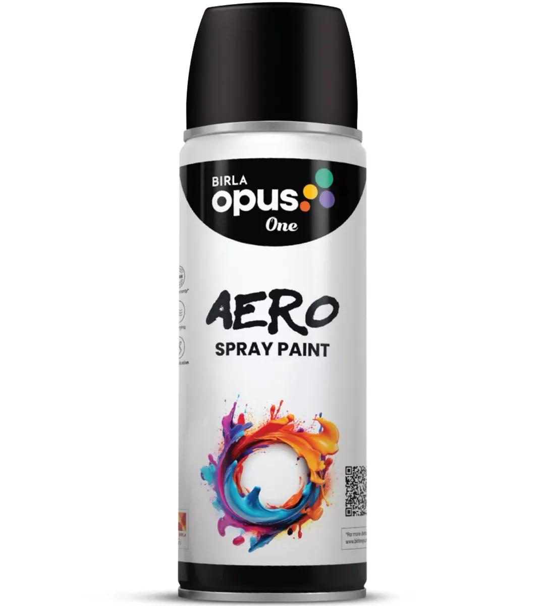 Birla Opus One Aero spray paint can