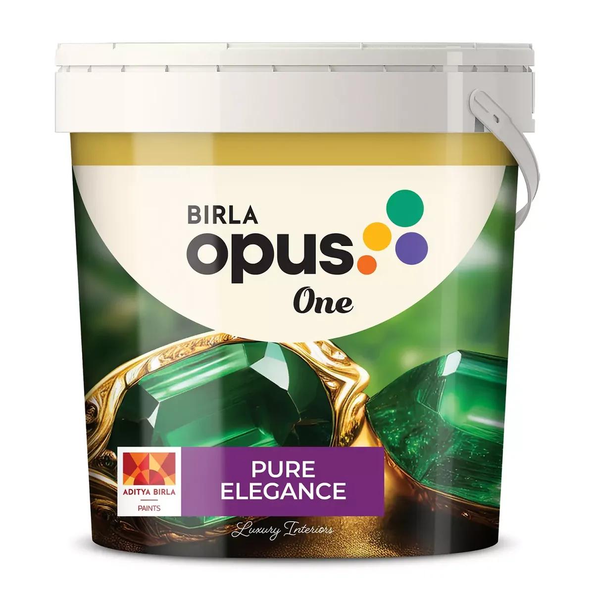 Birla Opus One Pure Elegance interior emulsion pack