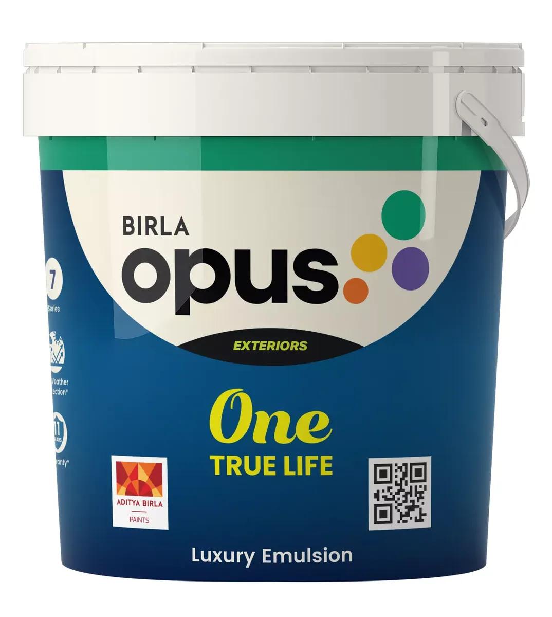 Birla Opus One True Life exterior emulsion pack